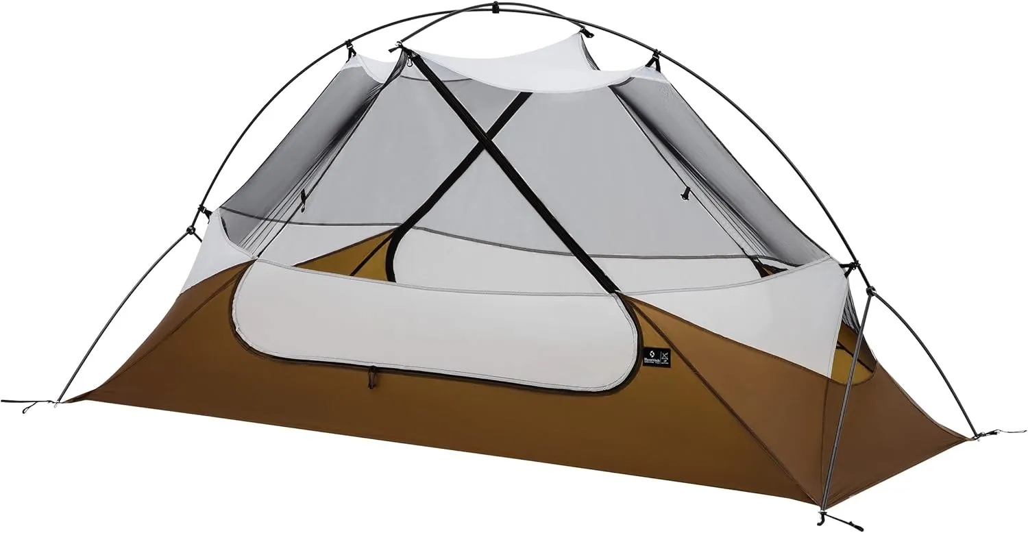 Camping Tent, 1 Person Lightweight Tent for Backpacking, Ultralight Easy Setup Waterproof Camping Tent, for Outdoor Trekking Mountaineering
