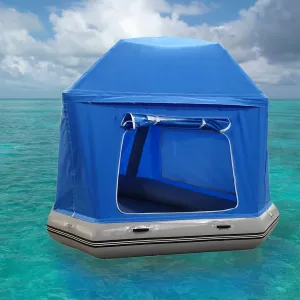 Camping Tent Inflatable Floating Tent for Outdoor Lake Calm Waters Quick Setup Fishing Raft Boat