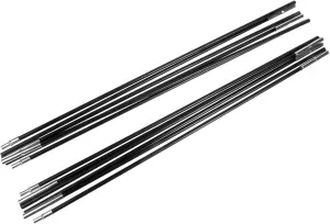 Camping Tent Pole Kit Pack Fiberglass Tent Poles Resistance for Hiking