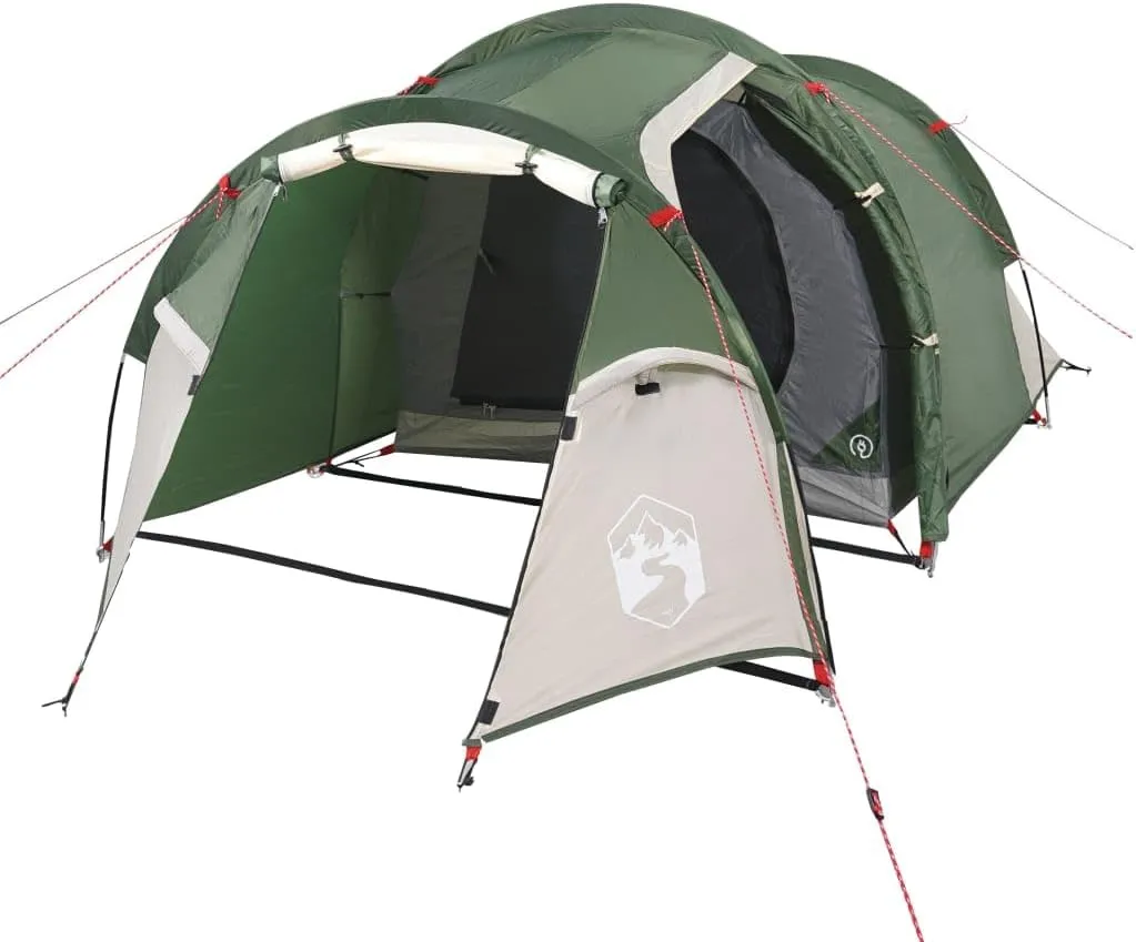 Camping Tent Portable Outdoor Hiking Dome Tent Blackout Fabric Waterproof vidaXL