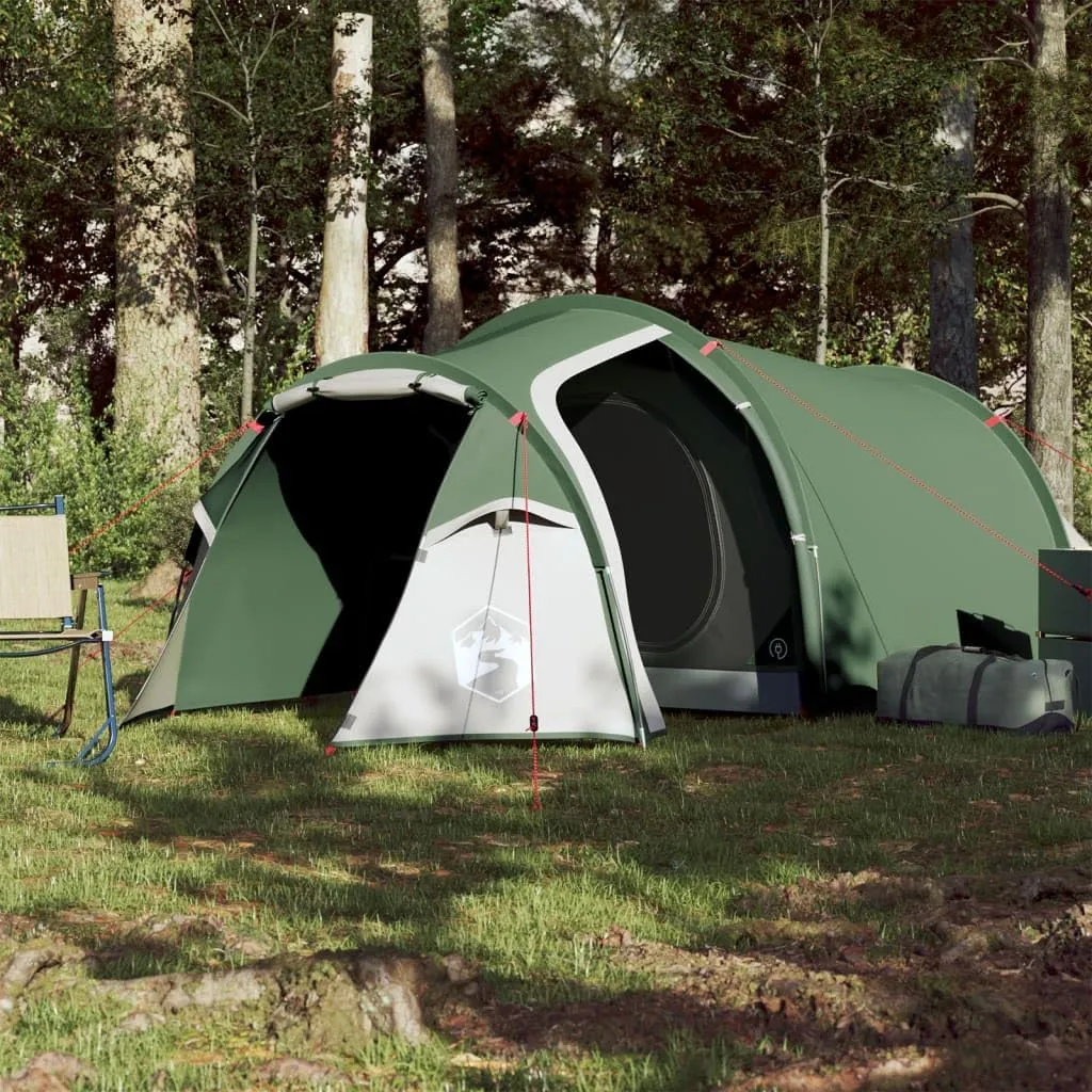 Camping Tent Portable Outdoor Hiking Dome Tent Blackout Fabric Waterproof vidaXL