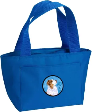 Caroline's Treasures LH9363BU-8808 Blue Australian Shepherd Lunch Bag Insulated Lunch Box Tote Bag for Women Adult Men, Reusable, Large, Multicolor