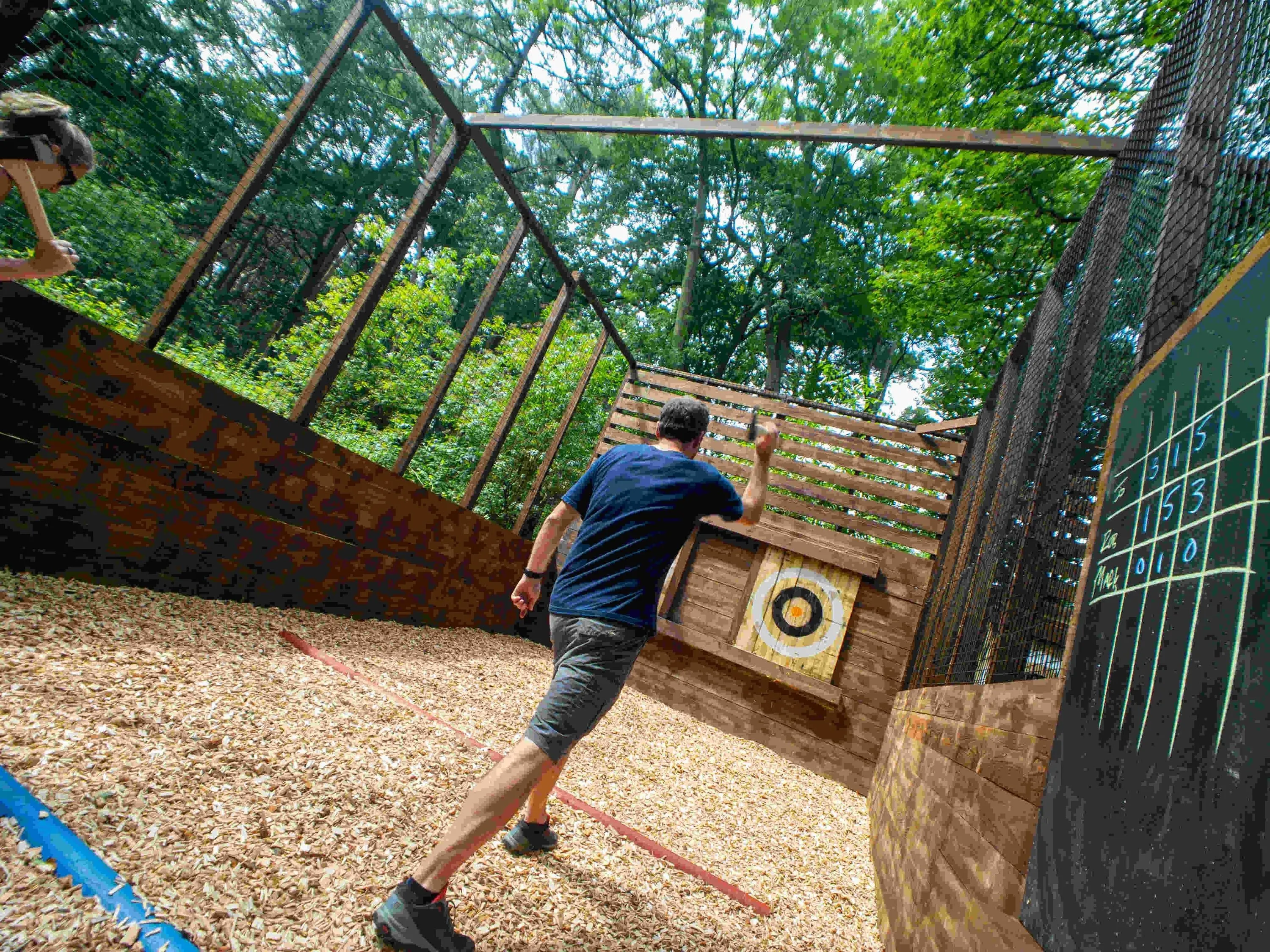 Chicago Outdoor Axe Throwing with Go Ape