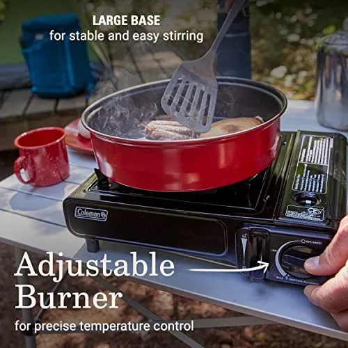Classic 1-Burner Butane Stove,Portable Camping Cooktop w/ Carry Case
