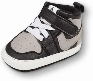 Clowora Unsex Baby Shoes Boys Girls Infant Sneakers Non-Slip Soft Rubber Sole Toddler Crib First Walker Lightweight Shoes