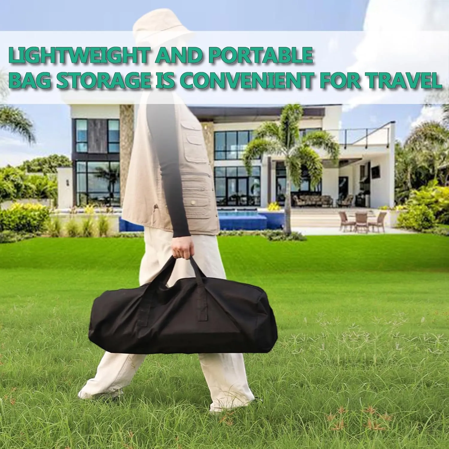 Compact Folding Camping Table, Portable Aluminum Table with Carry Bag, Lightweight Design for Camping, Beach, Travel, and Outdoor Use Light Yellow 50×53×50cm/19.7×20.9×19.7in