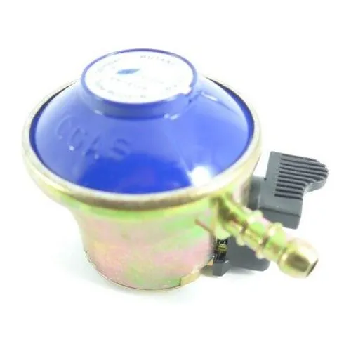 Complete BBQ Cooker Kit Butane 21mm Clip On Regulator Gas Hose Clips Stove