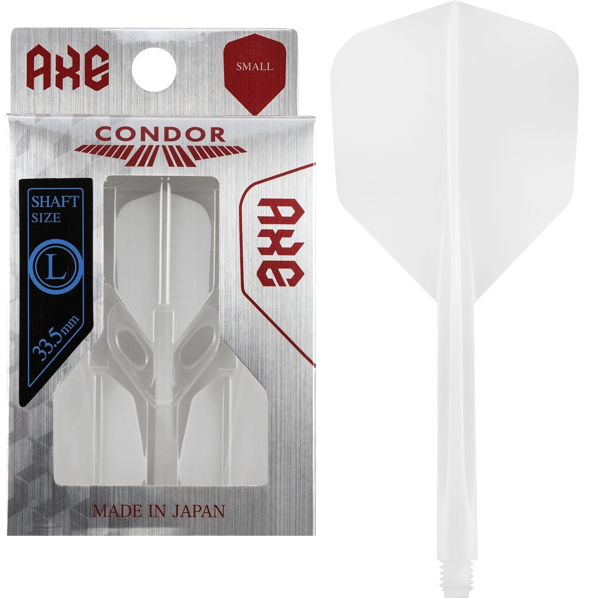 Condor AXE Dart Flights - Small - White