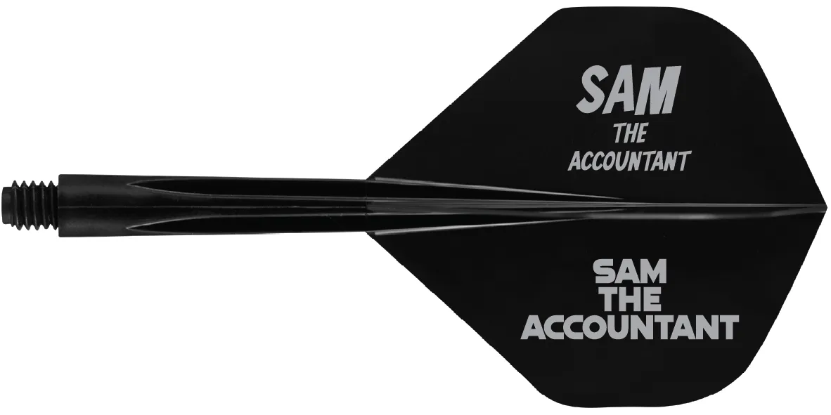 Condor AXE Dart Flights - Standard - Black