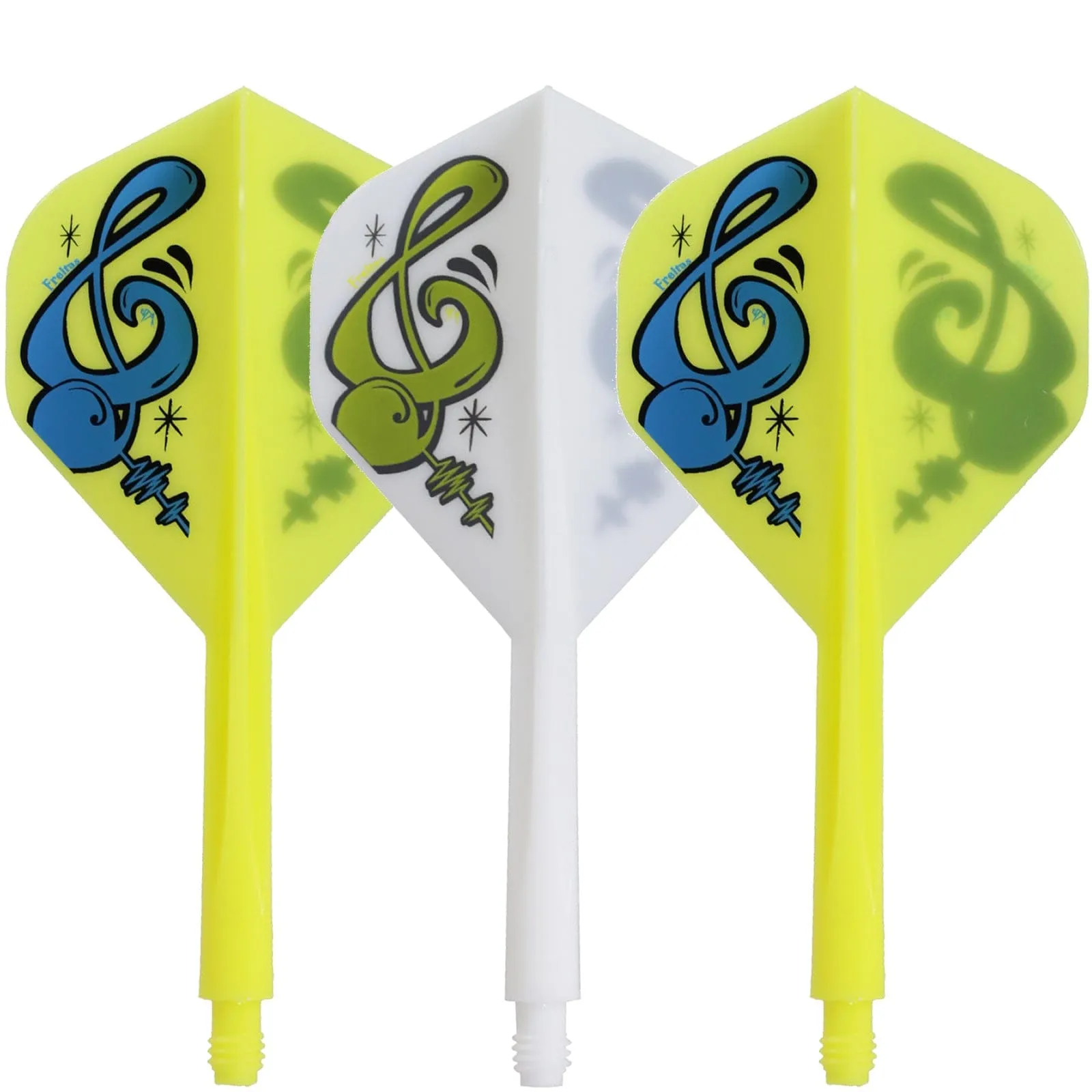 Condor AXE Dart Flights - Standard - Musical Note - Mix