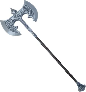 crafthand Skyrim Gaint Axe 9.6" Metal Game Weapon Collectible Desktop Decoration Keychain BJDs