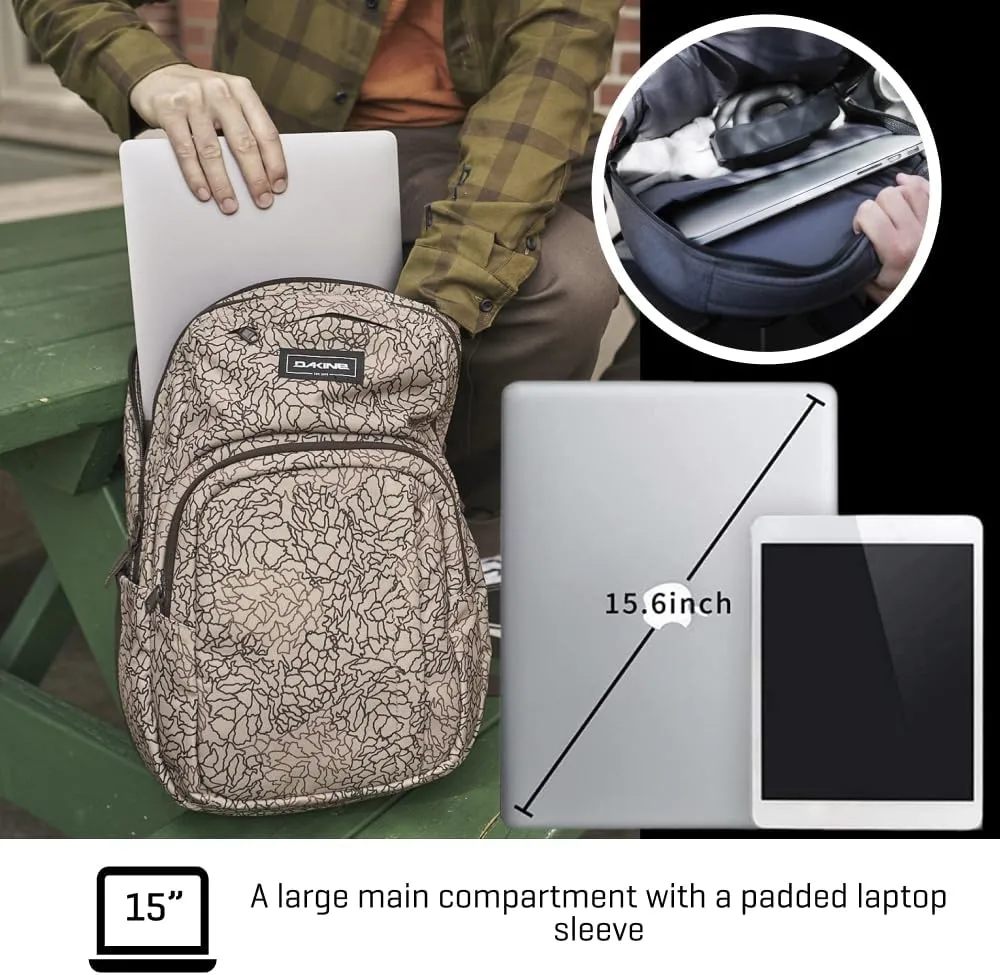 Dakine Campus L 33L Backpack - Petal Maze, One Size