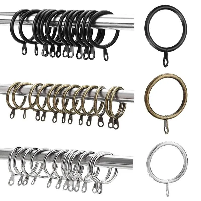 Decorative Shower Curtain Hooks - Stylish Bathroom Accessories