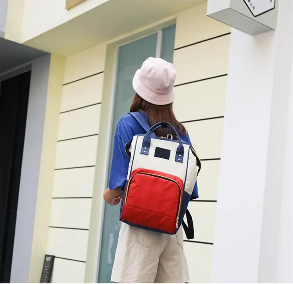 Diaper Bag Mummy bag thermal insulation fashionable lightweight travel backpack storage backpack Daiper Bag(P)