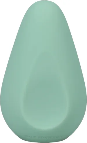 Doc Johnson Ritual - Chi - 10 Function Clitoral Vibrator - Silicone and Rechargeable - Discreet, Mint