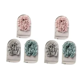 DOITOOL 6pcs Exfoliating Bath Mitts Dual-sided Shower Gloves for Deep Cleansing Body Scrubbing and Gentle Exfoliation Shower Supplies for Smooth Skin and Relaxation