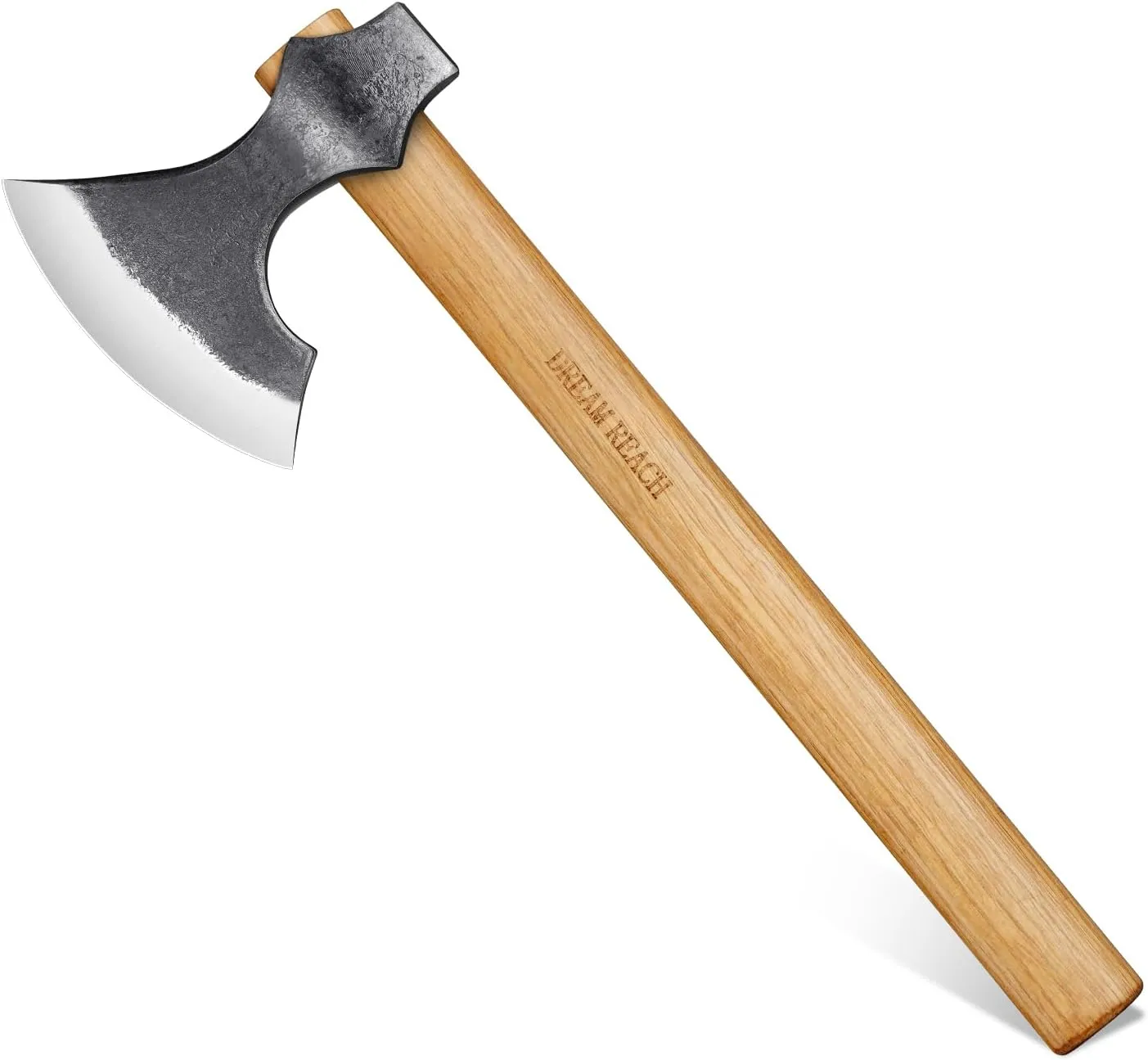 Dream Reach Throwing Hatchet, Professional 16" Throwing Tomahawk Axe Throwing Game for Backyard, Hand Forged Viking Throwing Axe Set for Adults for Competition and Recreation