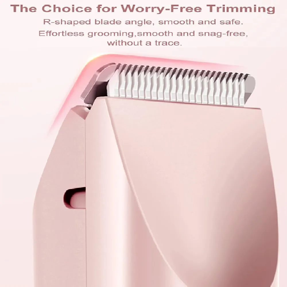 Easepicks Shaver, 2025 New Comfort 2 in 1 Electric Lady Razor - Ipx7 Waterproof, Rechargeable The Pink Galaxy Shaver, Portable Bikini Trimmer Wet & Dry Use for All Body (Purple)