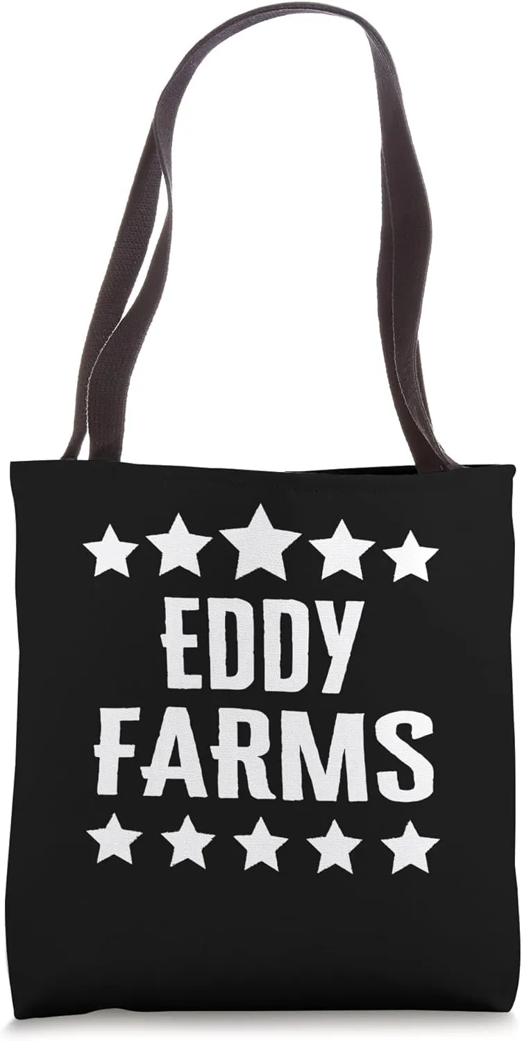 Eddy Farms Family Reunion Squad First Last Name Tote Bag