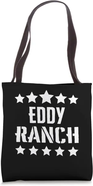 Eddy Ranch Family Reunion Squad First Last Name Tote Bag