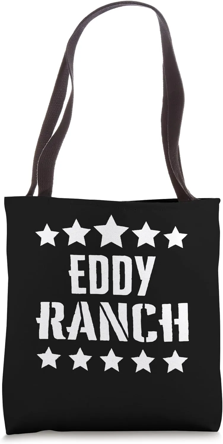 Eddy Ranch Family Reunion Squad First Last Name Tote Bag