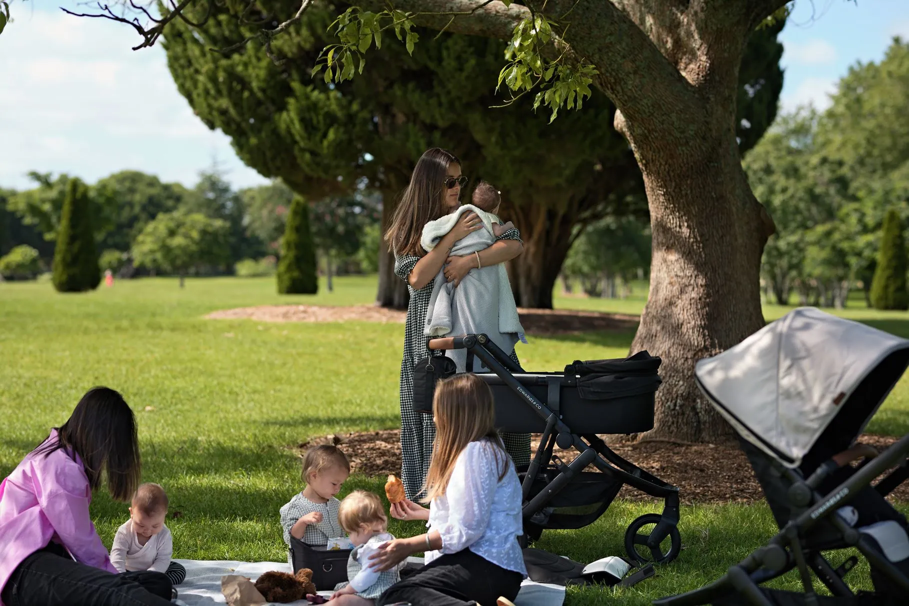 Edwards and Co Stroller Organiser - Canvas
