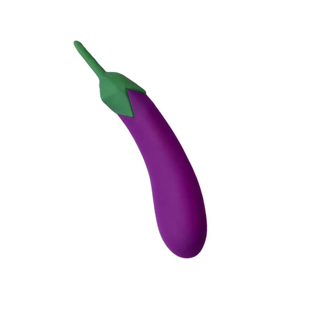 Eggplant XL USB Rechargeable Silicone Vibrator