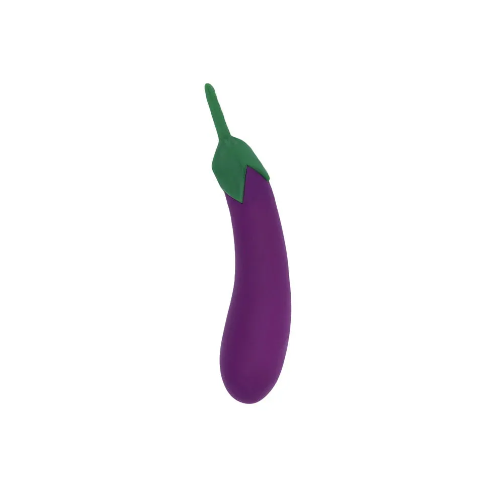 Eggplant XL USB Rechargeable Silicone Vibrator