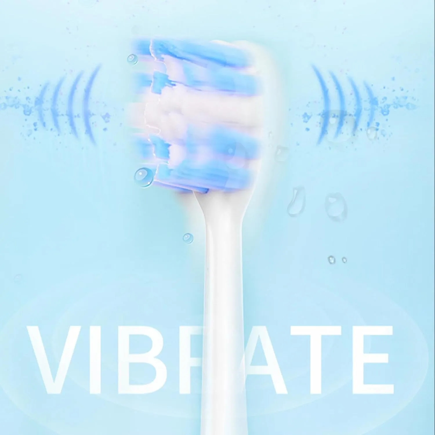 Electric Toothbrush Ultrasonic Toothbrush Rechargeable Toothbrush Ultrasonic Electric Toothbrushes Lasts 180 Days 40000 VPM Deep Clean 6 Modes Includes Travel Case