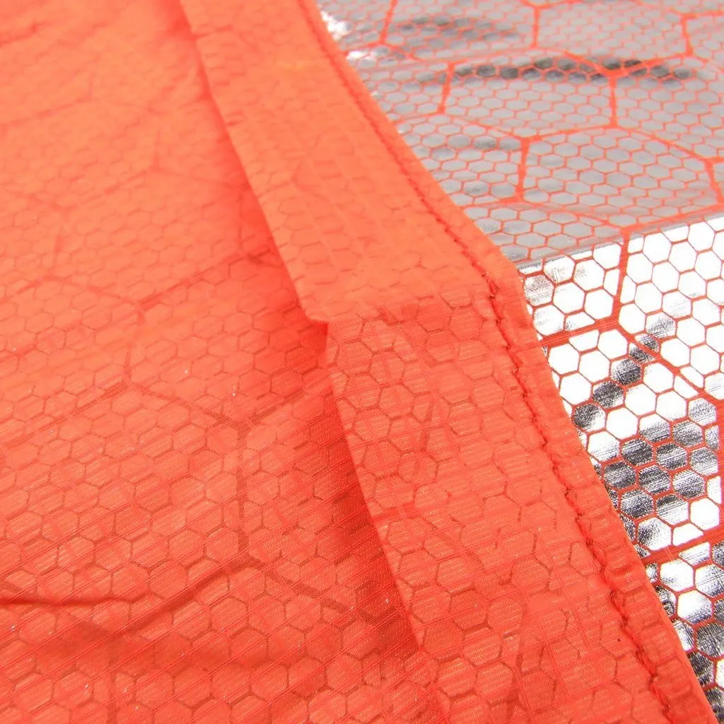 Emergency Survival Sleeping Bag Portable and Waterproof Thermal Drawstring Blankets Envelope Mummy Bivy Bags for Summer Outdoor Adventures Camping Hiking Surviving