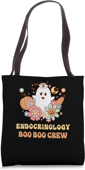 Endocrinology Boo Boo Crew Nurse Halloween Tote Bag