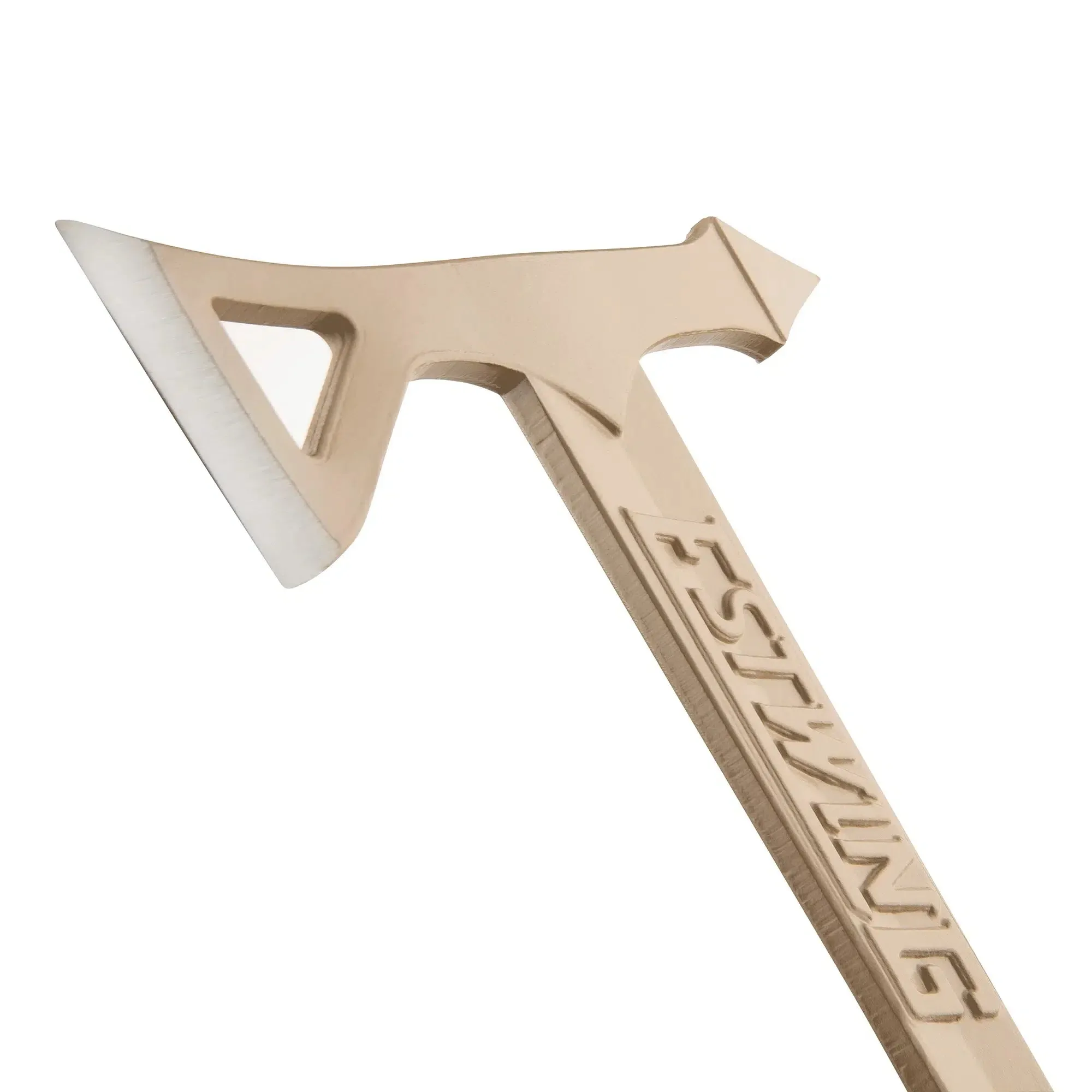 Estwing Black Eagle Tomahawk Axe with Desert Sand Shock Reduction Grip