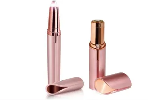 Facial and Eyebrow Hair Remover Set. 2-Pcs. Rechargeable, Portable, Versatile Facial and Eyebrow Trimmer for Women