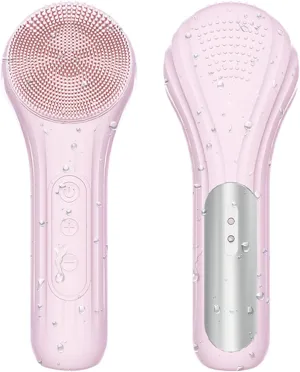 Facial Cleansing Brush face Scrubber Waterproof and Rechargeable Face Scrub Brush for Men & Women, Electric Silicone Face Scrubber for Facial, Electric Deep Cleaning, Exfoliating and Massaging