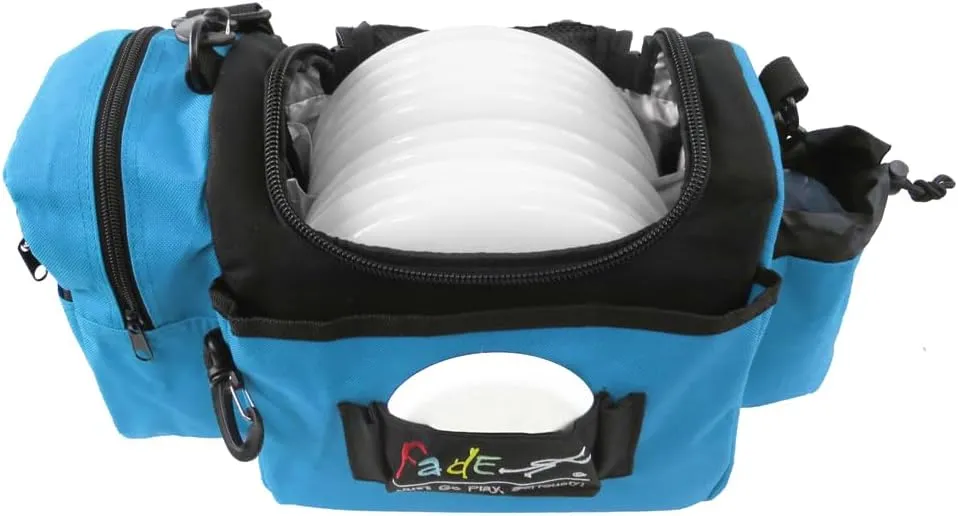 Fade Crunch Disc Golf Bag – Shoulder Strap Design with Insulated Lining for Dual Bag & Cooler Use – Great for Beginner & Intermediate Disc Golfers