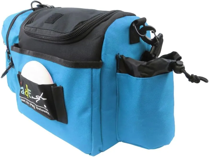 Fade Crunch Disc Golf Bag – Shoulder Strap Design with Insulated Lining for Dual Bag & Cooler Use – Great for Beginner & Intermediate Disc Golfers