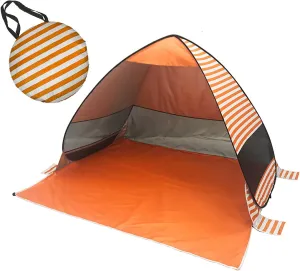 Family Beach Tent and Sun Shade UV50 Cabana Shelter, Camping,Hiking,Fishing,Lightweight, Portable,Breathable,and Windproof,Collapsible