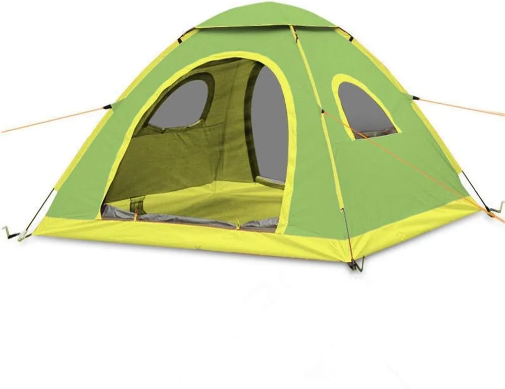 Family Tent Outdoor Tent Camping Hydraulic Fit 3-4 Person Lightweight Tent Family Sports Mountaineering Hiking Traveling Outdoor Tent