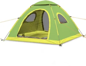 Family Tent Outdoor Tent Camping Hydraulic Fit 3-4 Person Lightweight Tent Family Sports Mountaineering Hiking Traveling Outdoor Tent