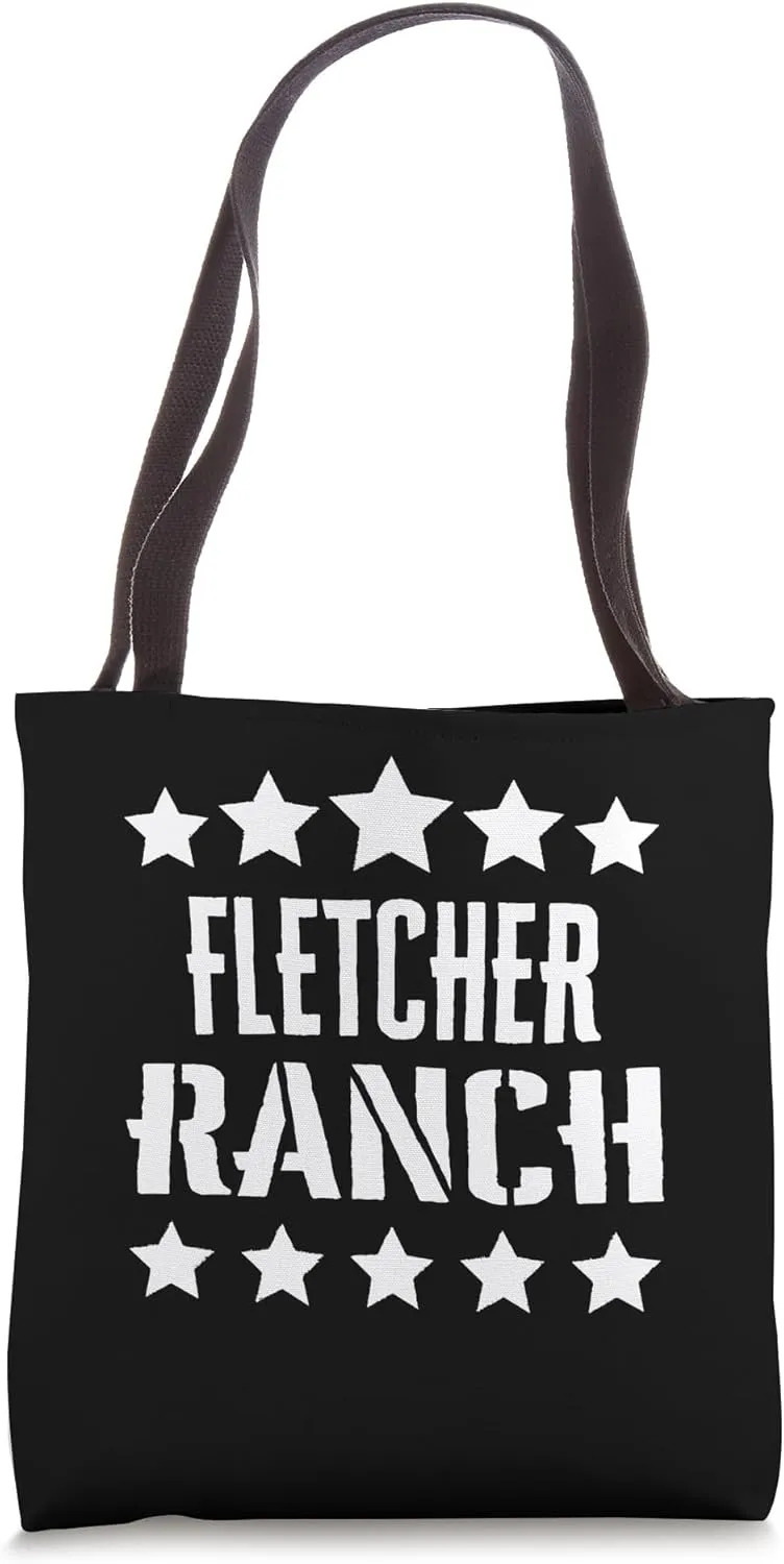 Fletcher Ranch Family Reunion Squad First Last Name Tote Bag