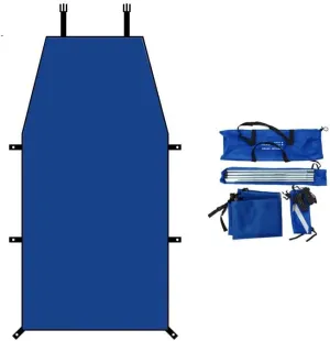 for Mercedes-Benz Citan/CLA/GLC/GLE/Sprinter/Vito Camping Tarpaulin Car Awning Waterproof Hammock Rainproof Sunshade Rainproof Awning Outdoor,C Blue-S