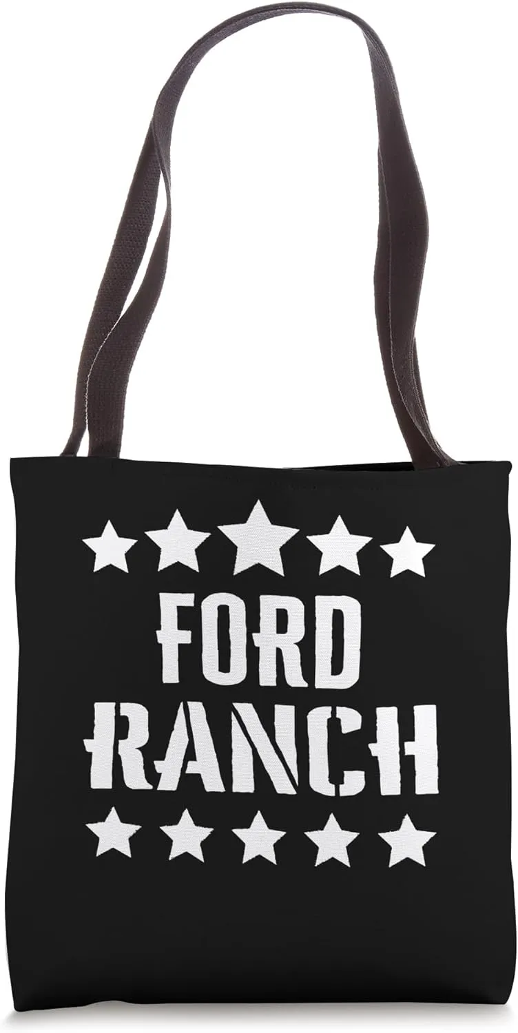 Ford Ranch Family Reunion Squad First Last Name Tote Bag