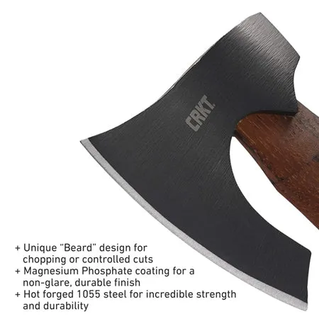 Freyr Axe: Outdoor Axe with Deep Beard Design, 2746