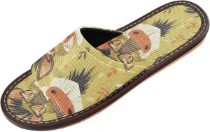Funny Animal Faces Women Men's Fashion Slippers Breathable Dorm Home Slides for Home Beach Outdoor