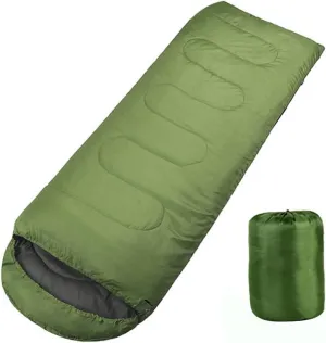 GALPADA Camping with Hood for Cold Weather Lightweight Mummy for Hiking Outdoor Activities and Home Use Olive Green