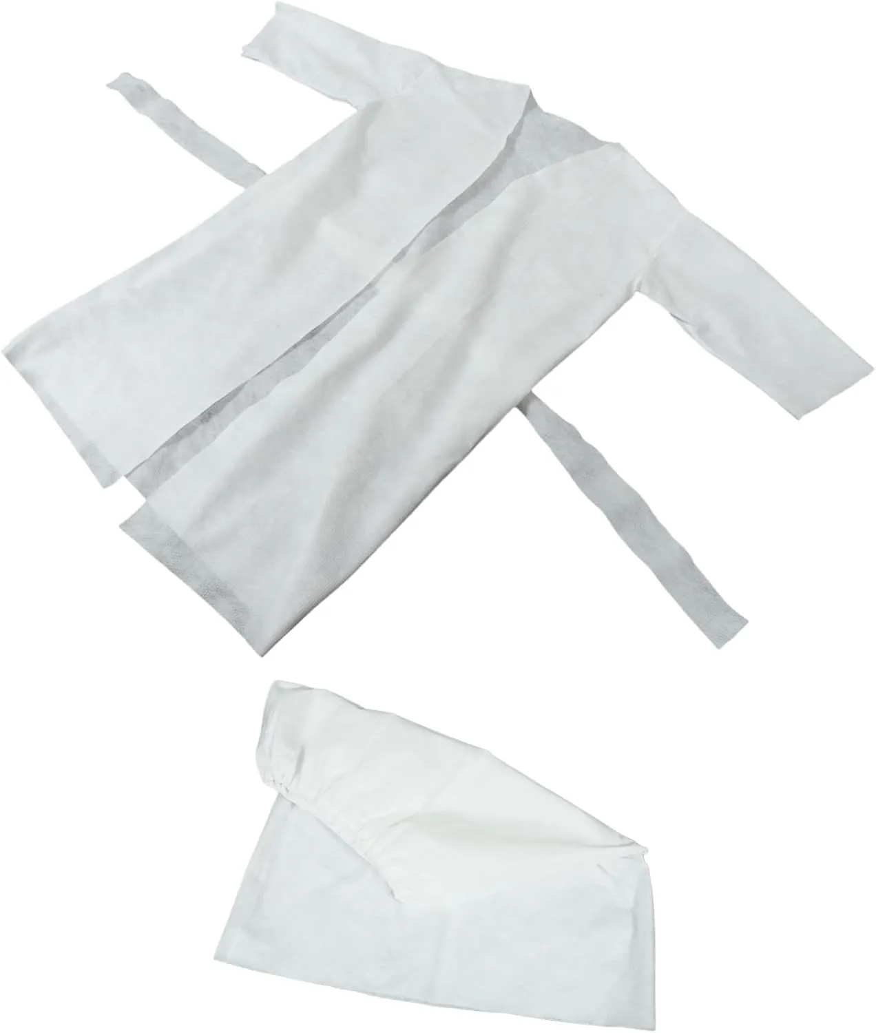 GANAZONO 1Set Disposable Bathrobe Thickened Travel Shower Wear Lightweight Portable Disposable Bathing Clothing for Hotels Spas