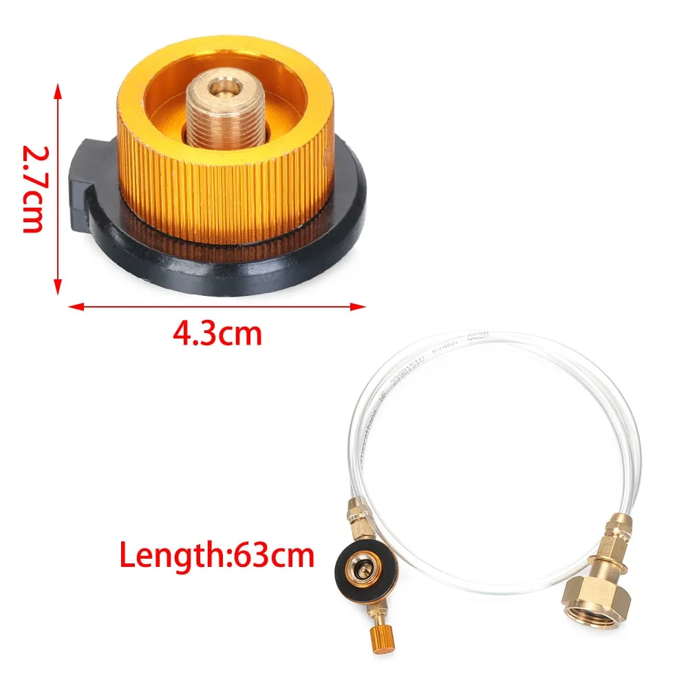 Gas Camping Adapter Survival Outdoor Stove