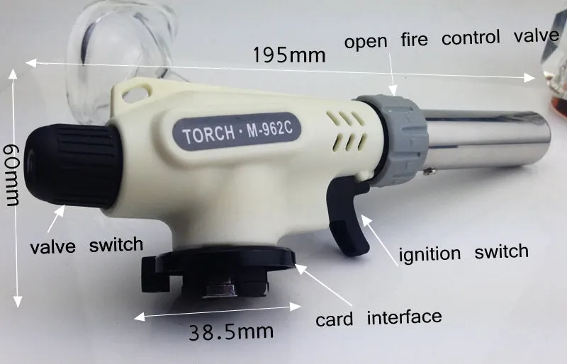 Gas Flame Cooking Camping Best-value Gun Energy-efficient Torch Blowtorch