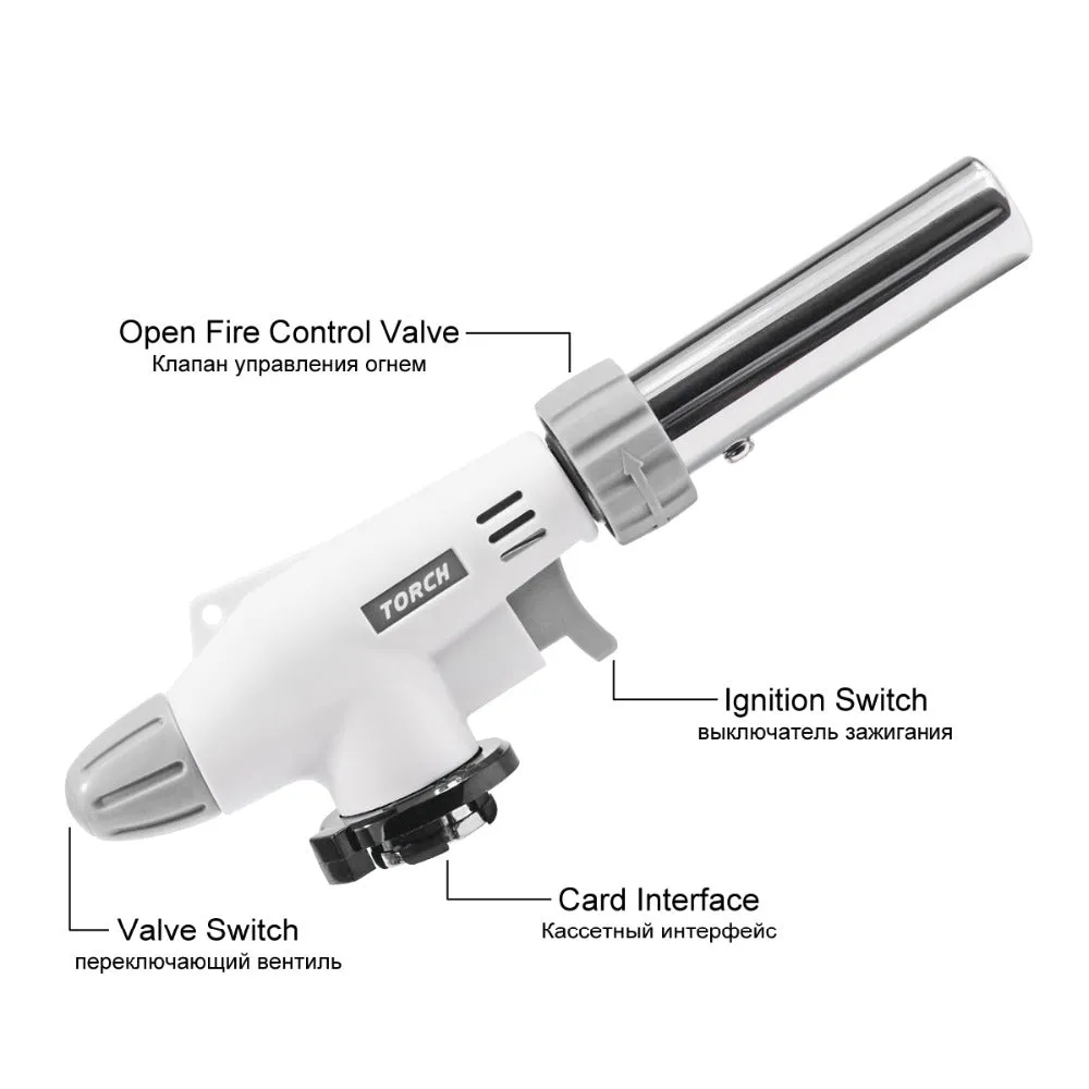 Gas Flame Cooking Camping Best-value Gun Energy-efficient Torch Blowtorch