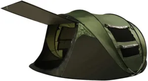 GeRRiT 3-4 Persons Fast Open Tent Outdoor Automatic Tents Double Layers Large 5-8 Persons Family Tent Waterproof Camping Hiking Tent